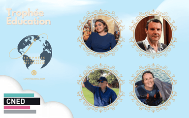 les 4 finalistes du Trophée Education 2025