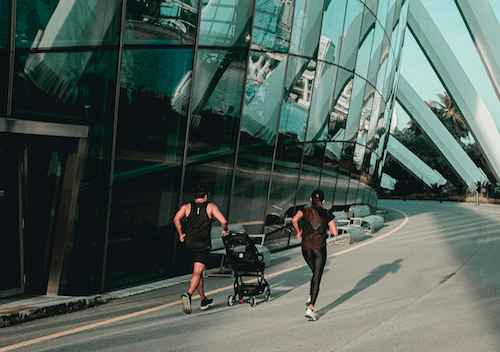 courir en vacances et en famille