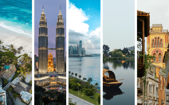 Les meilleures destinations pour s'expatrier