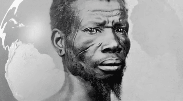 homme noir travailleur de champs de canne