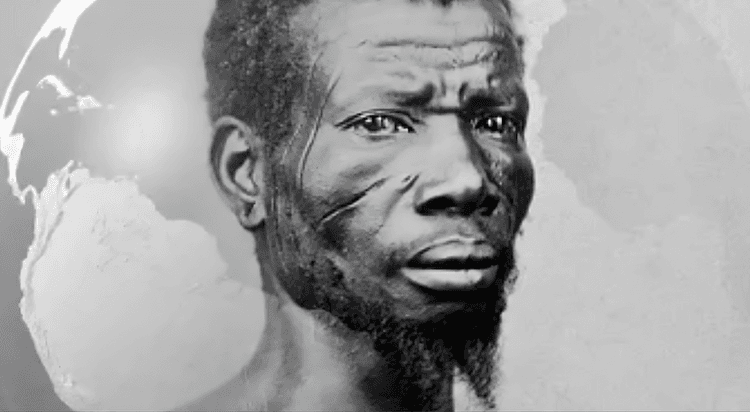 homme noir travailleur de champs de canne