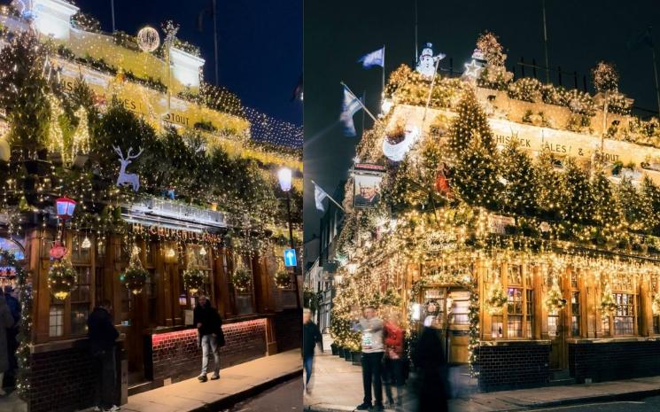 Façade du Churchill Arms à Kensington