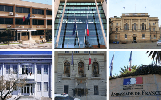 consulats généraux de France à travers le monde
