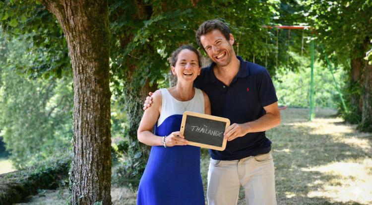 Caroline et Xavier Guignard en Thaïlande
