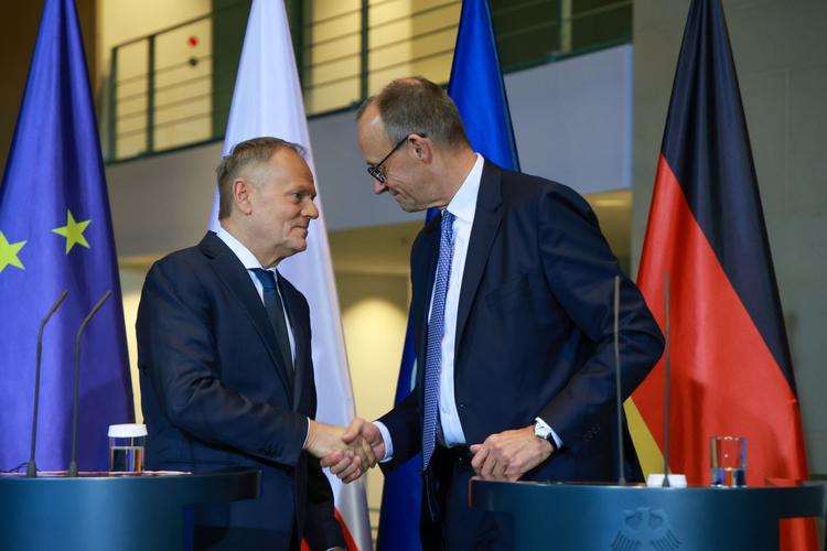 Donald Tusk et Friedrich Merz ©Kancelaria Prezesa Rady Ministrów