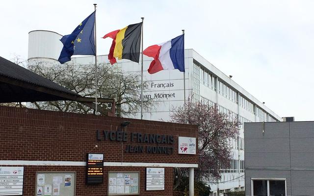 Le lycée français Jean Monnet à Bruxelles en Belgique.