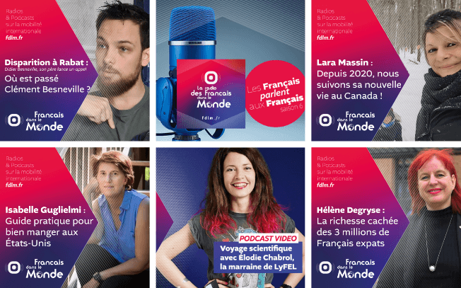 podcasts de la radio des Français dans le monde