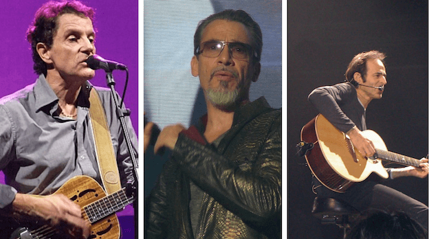 top 3 personnalités : Jean-Jacques Goldman Florent Pagny et Francis Cabrel