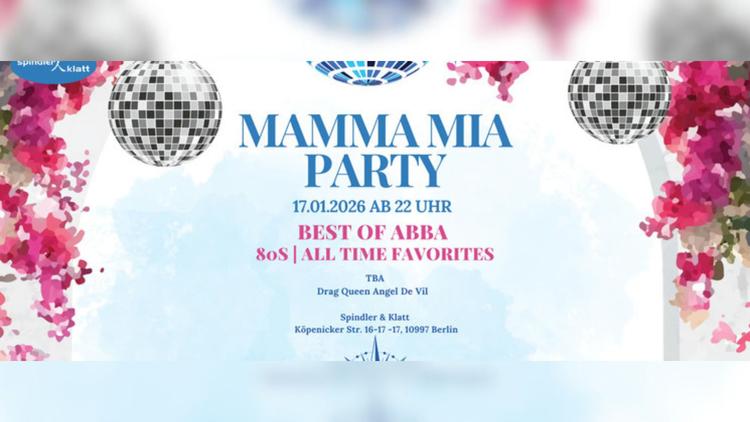 affiche de l'évènement Mamma Mia Party
