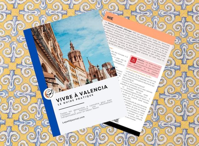 couverture du guide pratique "vivre à Valencia 2026"