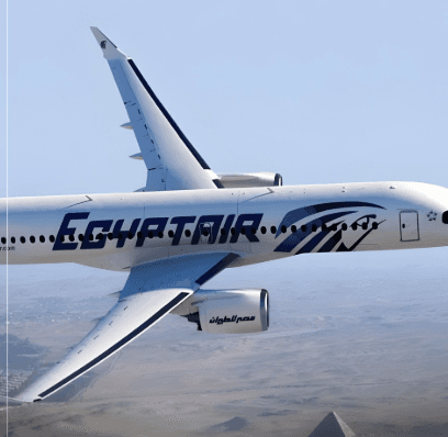 Avion de la compagnie EGYPTAIR