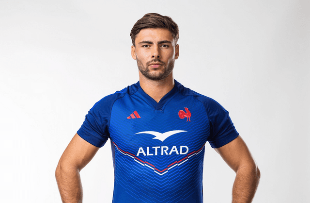 Antoine Zeghdar, pilier de l’équipe de France. Photo : Fédération Française de Rugby
