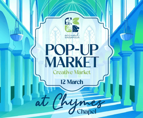 pop up market à Singapour