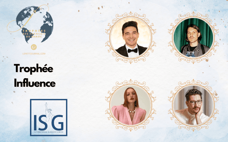 les 4 finalistes du Trophée Influence 2026