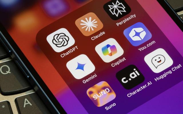 Des applications sur un smartphone.