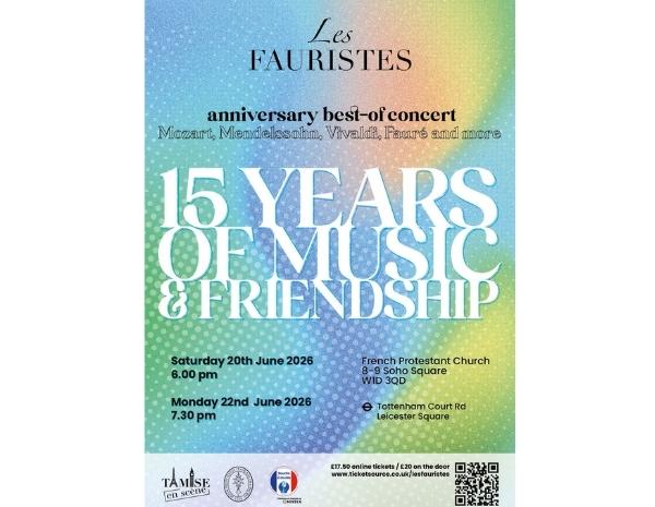 Les Fauristes célèbrent 15 ans de passion !