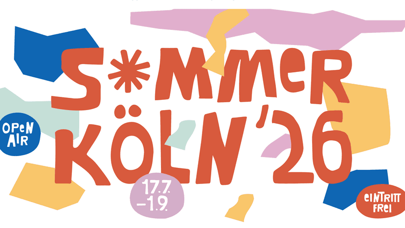 Poster publicitaire du festival Sommer Köln 2026