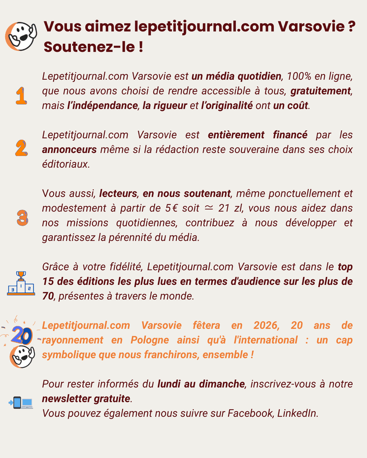 Soutenez-nous en vous abonnant à notre newsletter ou en nous aidant financièrement !