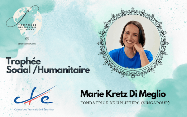 Marie Kretz, finaliste des Trophées ASEAN