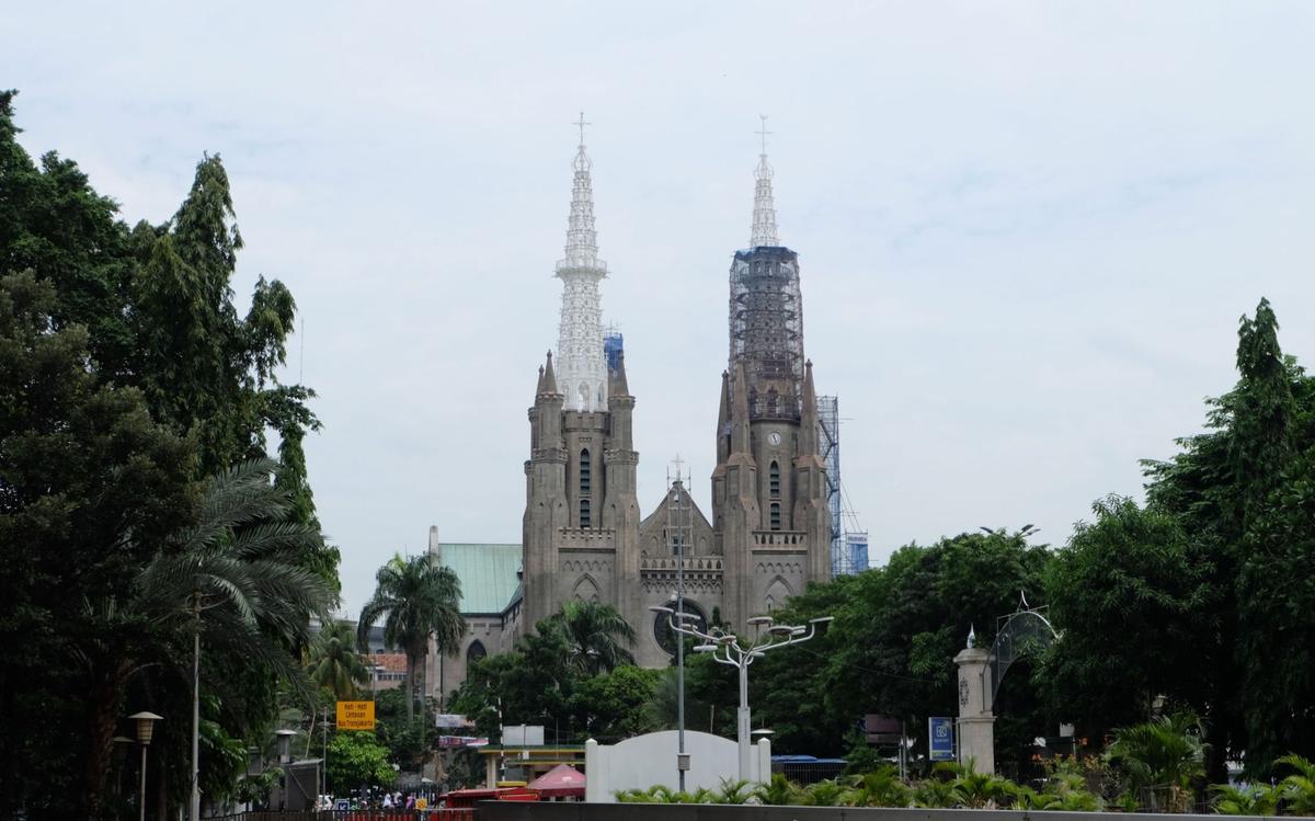 Cathedrale de Jakarta à visiter en Indonésie