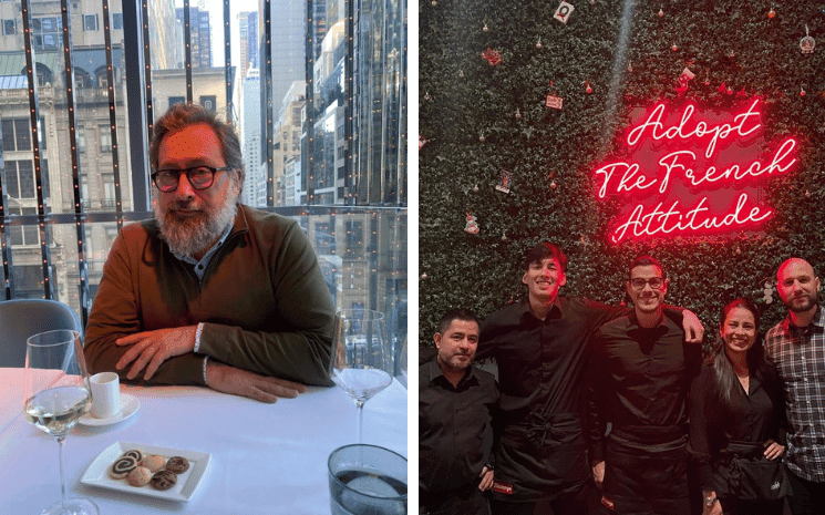 Armel Joly et les équipes d'OCabanon