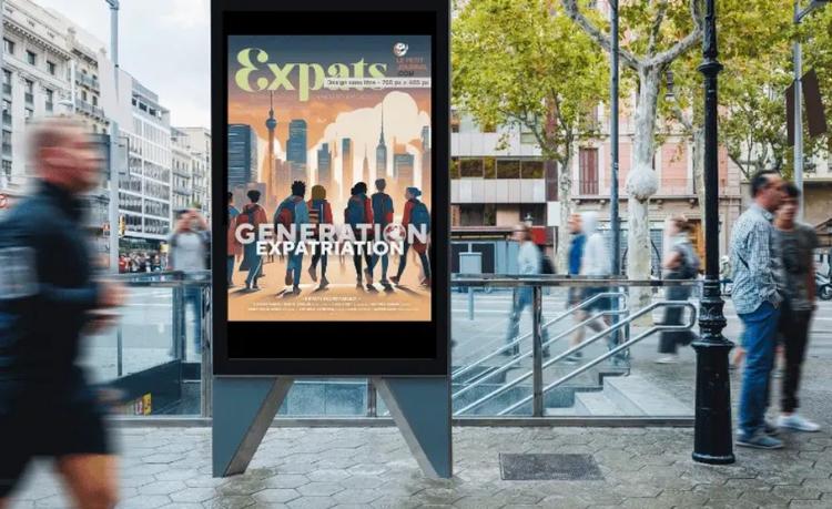 Image magazine Expats Génération expatriation