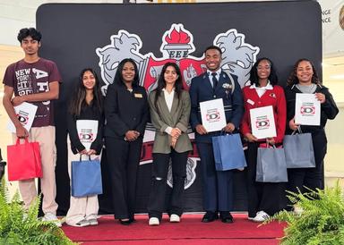 Les élèves du lycée Dutchtown.