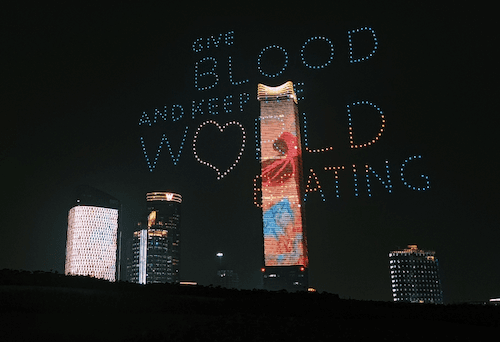 don de sang dans le monde