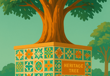 Le “heritage tree”, l’arbre patrimonial à Singapour