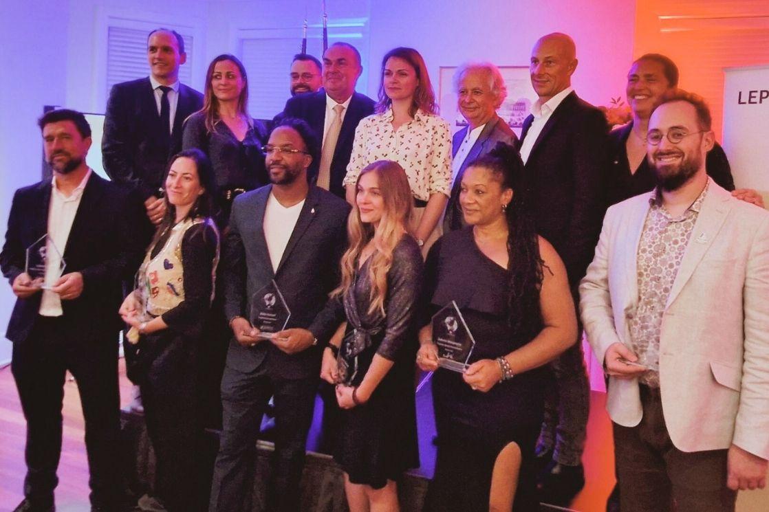 Les 6 lauréats et leurs sponsors