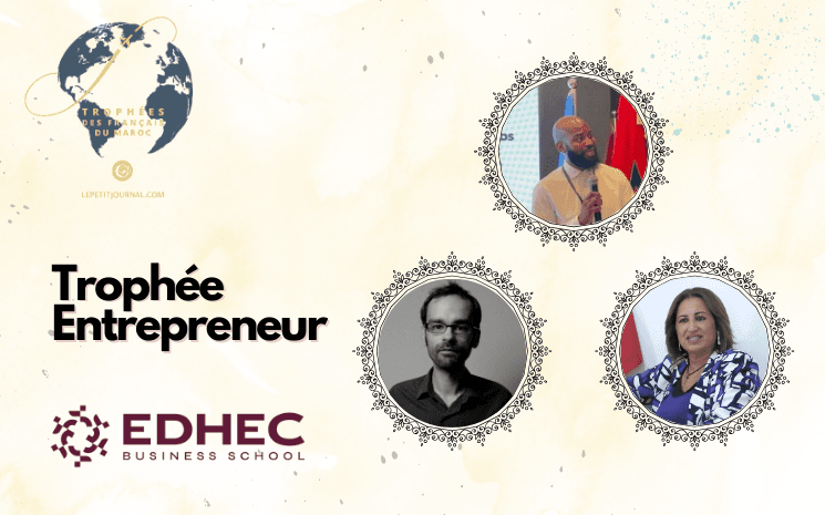 les 3 finalistes du Trophée Entrepreneur 2026