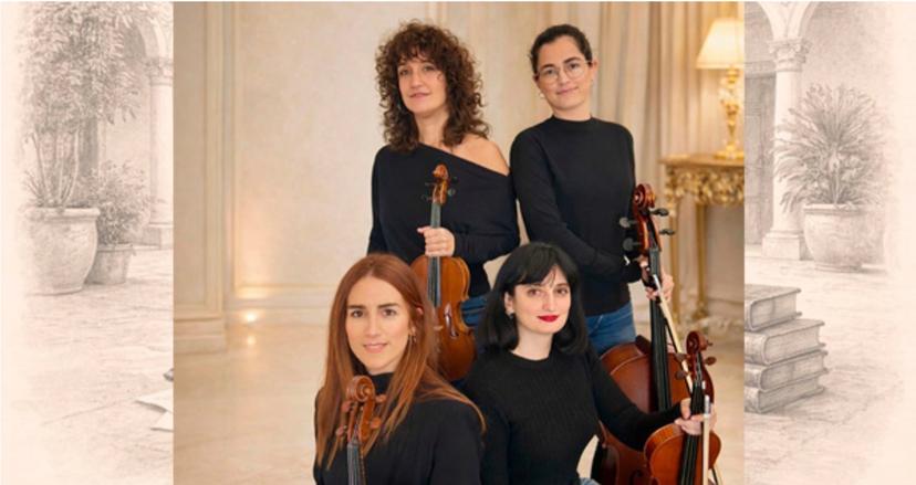 Le musée Carmen Thyssen de Malaga accueille à nouveau au Patio de Columnas le cycle "Musique classique dans la collection" : une proposition sélecte de quatre concerts à cordes, mis en scène par le Quatuor Lehmberg.