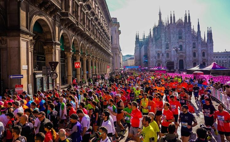 coureurs marathon milan