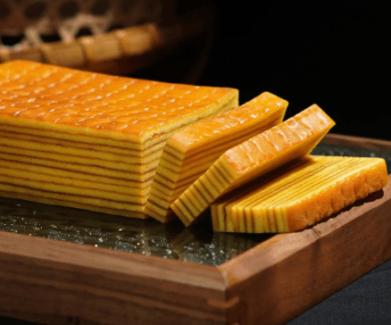 Le kueh lapis traditionnel. Photo: Old Seng Choong