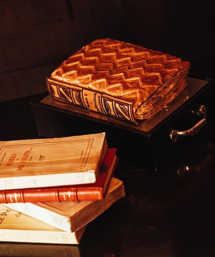 Galette drouant trompe l'oeil