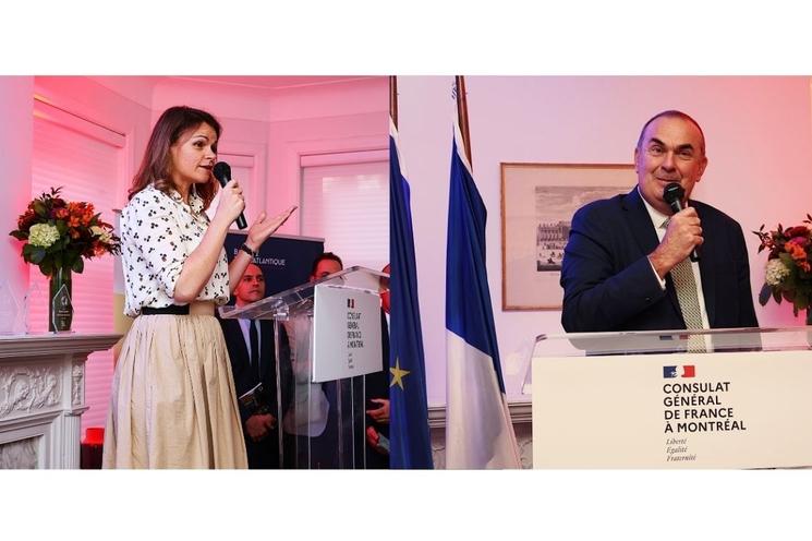 Marie Lapierre et Hervé Heyraud