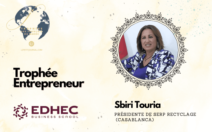 Sbiri Touria, Présidente de Serp Recyclage (Casablanca)