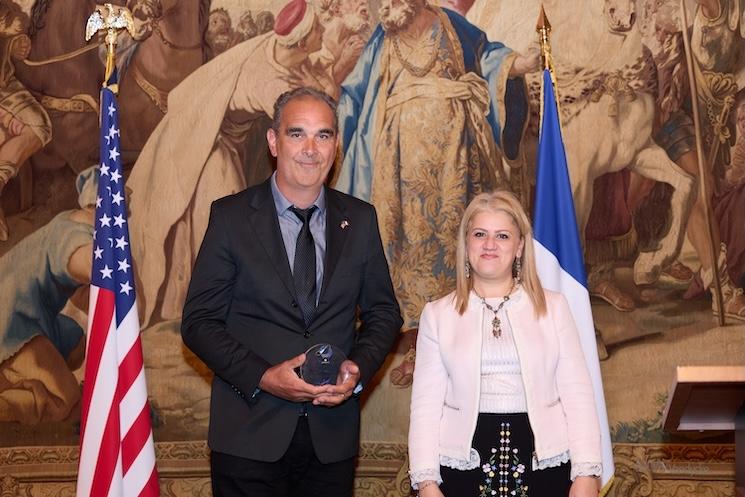 Alban Maino and Rachida Kaci (credit: Anne Vandycke)