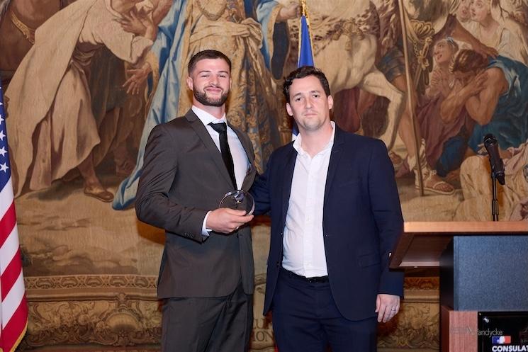 Baptiste Cheval lauréat du prix du public