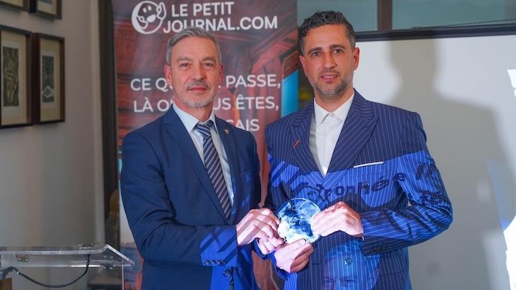 Gérard Réus et Cédric Galouye