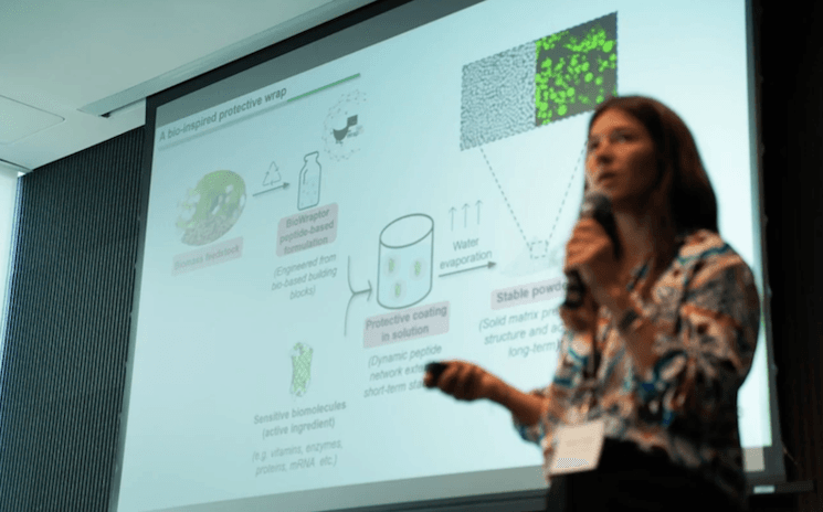 Maëva Coste, fondatrice de BioWraptor