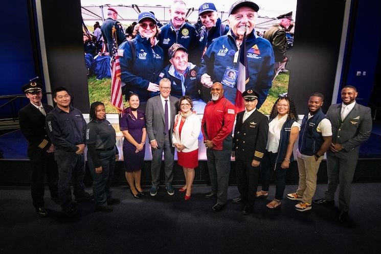 L'équipe de Delta Air Lines et les vétérans