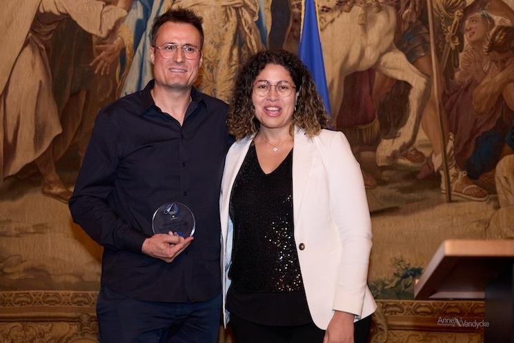 Fabien Lamaison et Laila Benameur