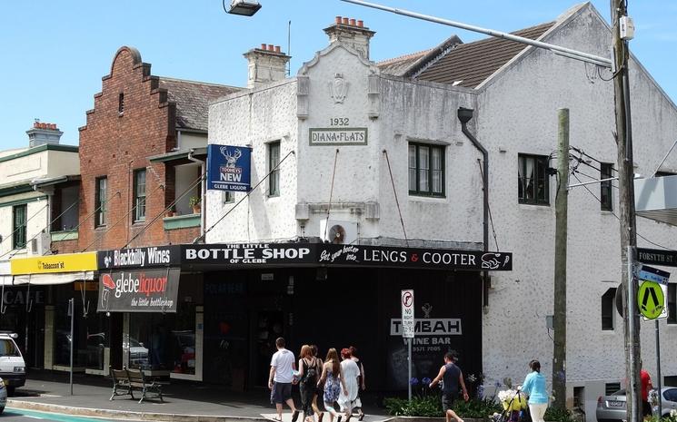 Glebe Point Road Scene - Sydney - Australia