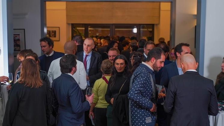 Le cocktail des Trophées des Français du Maroc